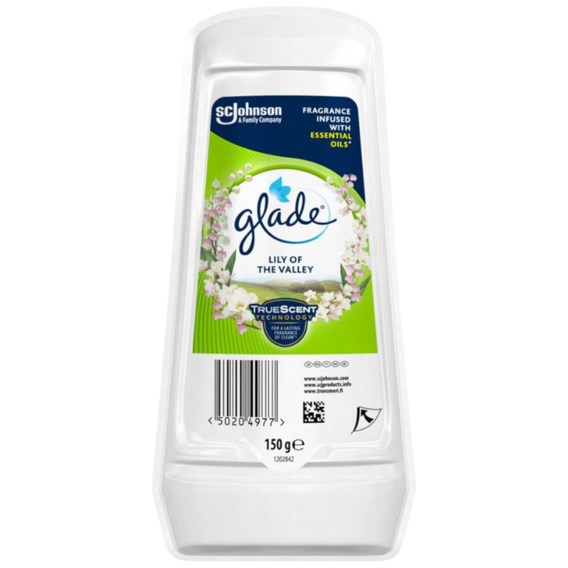 GLADE AIR FRESHENER GEL 150 G LILLY OF VALLEY [04977]
