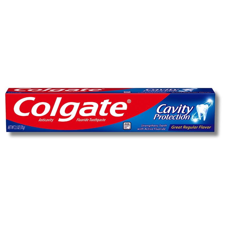 COLGATE TOOTHPASTE 2.5 OZ REGULAR CAVITY PROTECTION [11058]