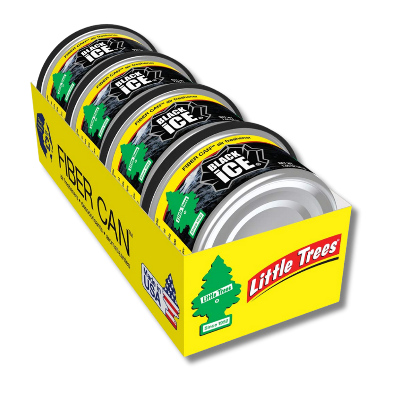 LITTLE TREE 1 CT FIBER CAN BLACK ICE [178558]