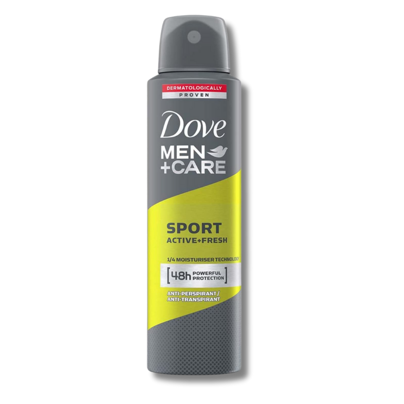 DOVE DEODORANT SPRAY 250 ML / 8.4 OZ MEN+CARE SPORT ACTIVE [27099]