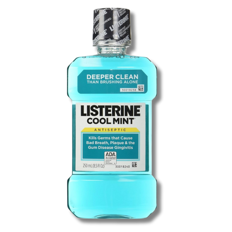 LISTERINE MOUTHWASH (USA) 250 ML COOL MINT [27203]