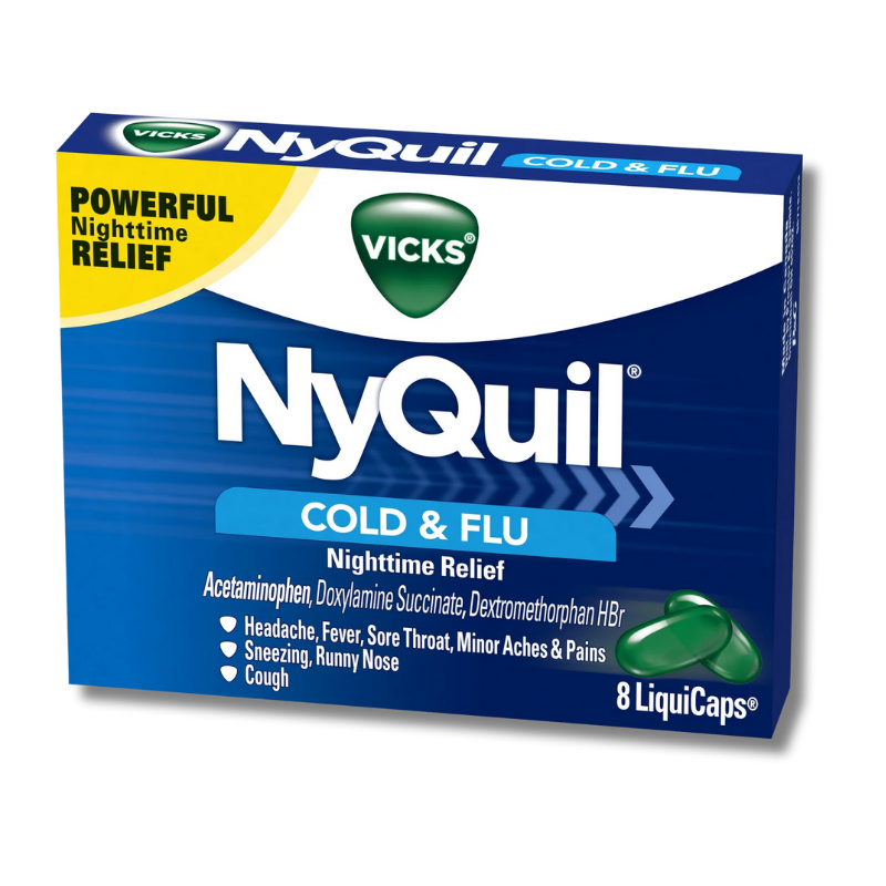 NYQUIL COLD & FLU 8 CT CAPLETS [42353]
