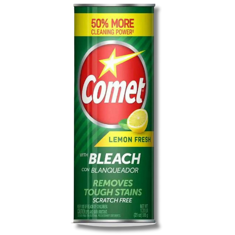 COMET POWDER CLEANSER 21 OZ W/BLEACH LEMON FRESH [40174]