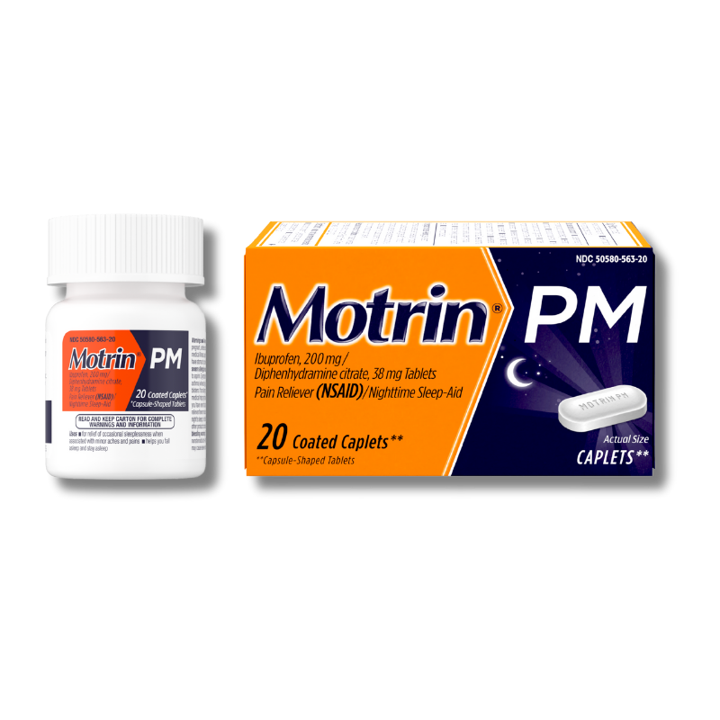MOTRIN PM CAPLET 20 CT [452114]