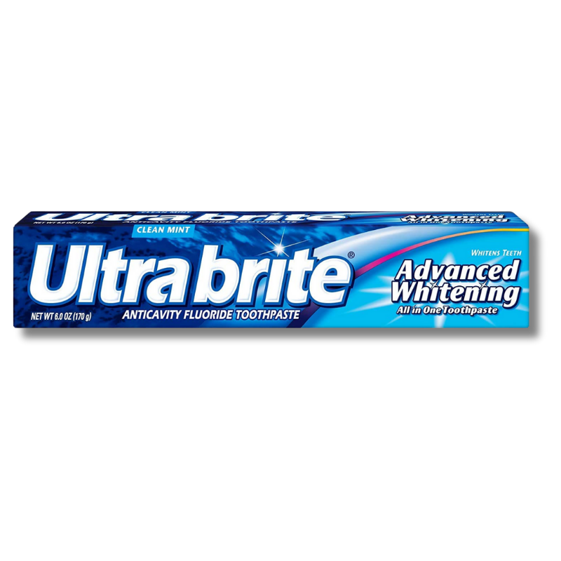 ULTRA BRITE TOOTHPASTE 6 OZ ADVANCED WHITENING CLEAN MINT [66850]