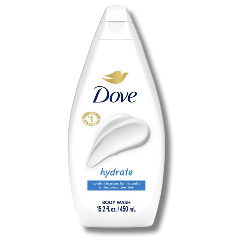 DOVE BODY WASH 450 ML HYDRATE [68116]
