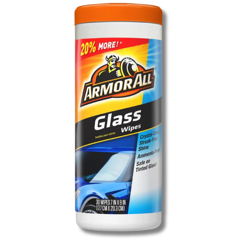 ARMOR ALL GLASS WIPES 30 CT [75014]