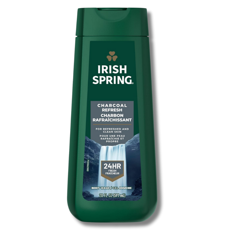 IRISH SPRING BODY WASH 20 OZ PURE FRESH CHARCOAL [93601]
